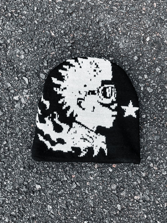 Black HardYardigans Beanie